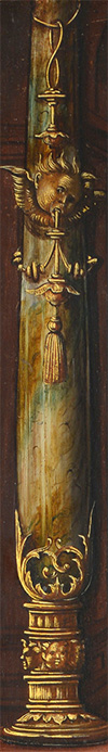 Pillars from the mystery painting